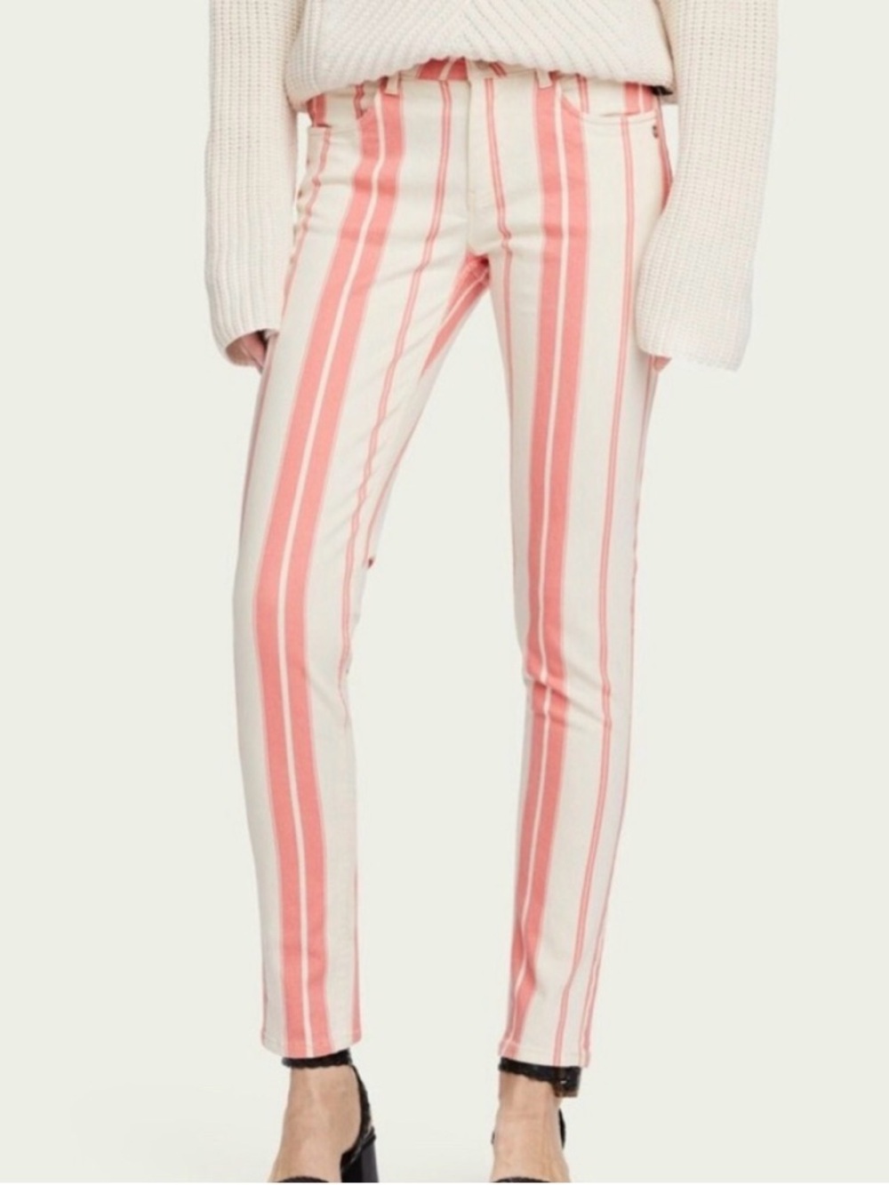 Scotch & Soda La Bohemiene Mid Rise Skinny A La Plage Pants - 27